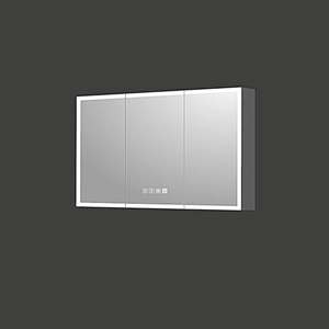 Mosmile Cheap 3 Door LED Lightng Bathroom Mirror Cabinet