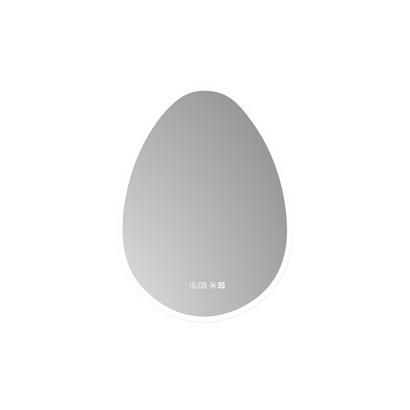 Mosmile Elegant Time Dispaly Anti-fog LED Bathroom Mirror