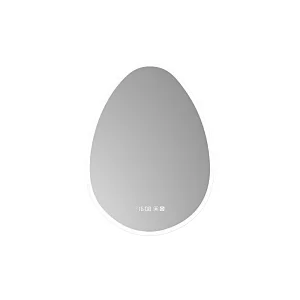 Mosmile Elegant Time Dispaly Anti-fog LED Bathroom Mirror