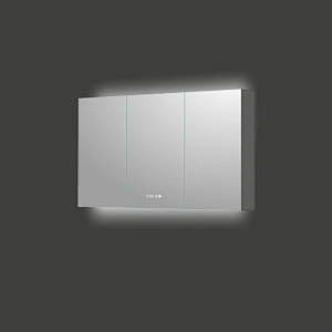 Mosmile Wall Mounted LED Backlit Bathroom Mirror Cabinet