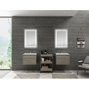 Mosmile Wall Rectangle Defogging LED Lighted Bathroom Mirror