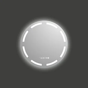 Mosmile Defogging Wall Round Home LED Lighted Bathroom Mirror