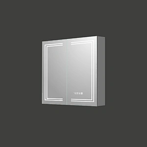 Mosmile LED Frameless Decorative Bathroom Mirror Cabinet