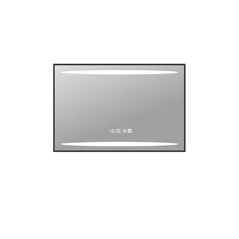 Mosmile Anti-fog Plastic Framed Bathroom Mirror with LED