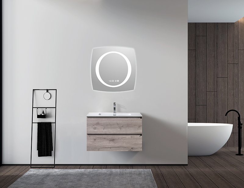 Mosmile Hotel Wall Frameless LED Backlit Bathroom Mirror