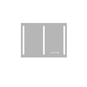 Mosmile Hotel Wall Hanging Bathroom Mirror with LED Anti-fog