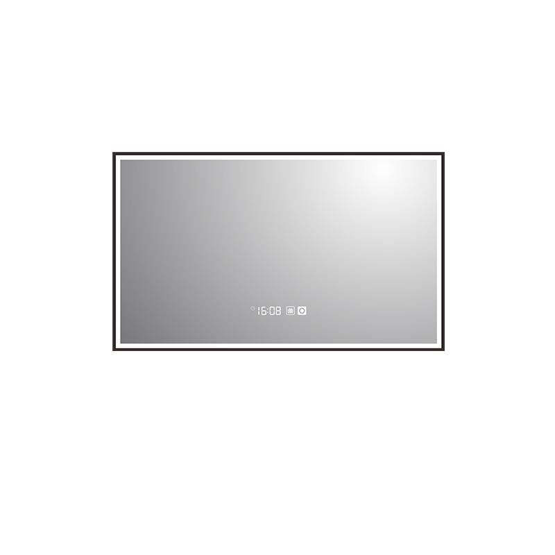 Mosmile Hot Defogging Wall Plastic Framed LED Bathroom Mirror