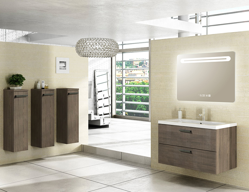 Mosmile Frameless Wall Rectangle LED Backlit Light Bathroom Mirror