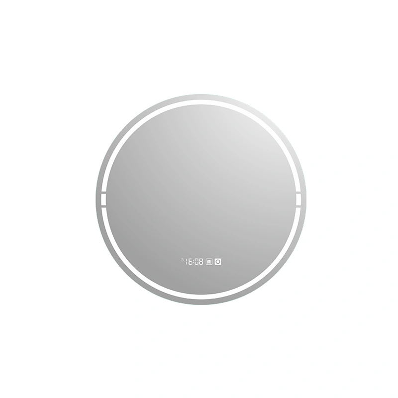 Mosmile Home Round Wall Hanging Touch Switch LED Bathroom Mirror