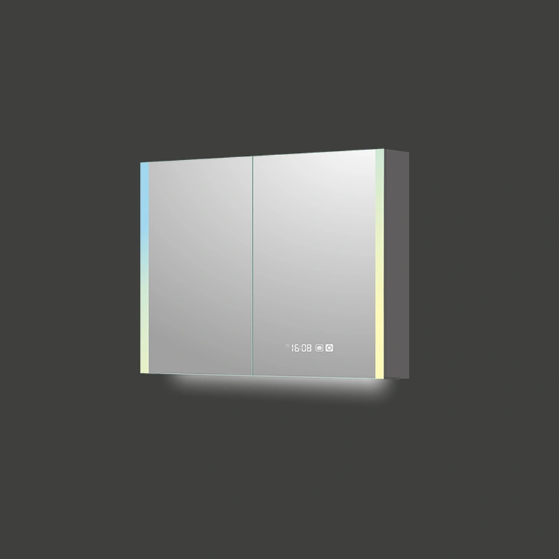 Mosmile Cheap LED Dimming Framless Bathroom Mirror Cabinet