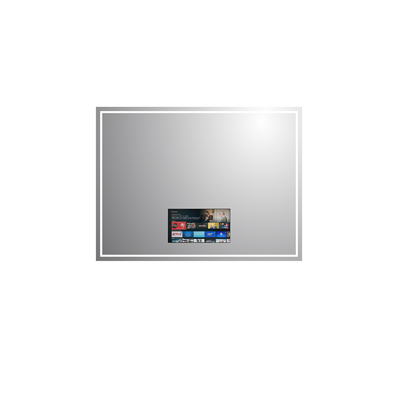 Mosmile Modern Rectangle LED Illuminated Anti-fog TV Bathroom Mirror