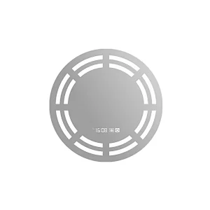 Mosmile Elegant Design Defogging Round Wall LED Bathroom Mirror