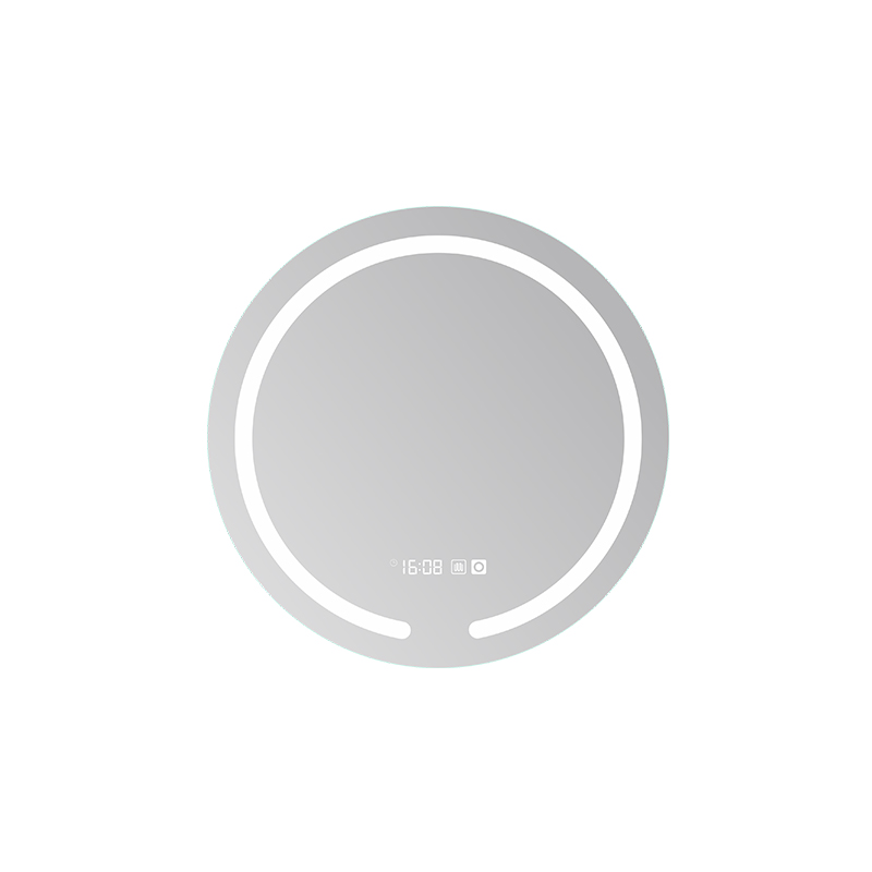 Mosmile Hotel Anti-fog Round LED Frameless Bathroom Mirror