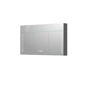 Mosmile Wall Hanging Weather LED Bathroom Mirror Cabinet