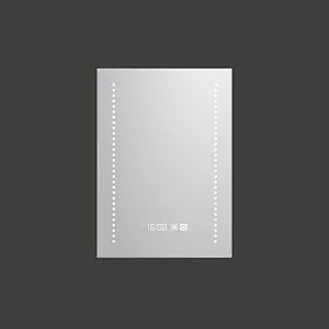 Mosmile Modern Wall Rectangle LED Backlit Light Anti-fog Bathroom Mirror