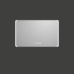 Mosmile Custom Wall Touch Screen Bathroom Mirror with LED Light