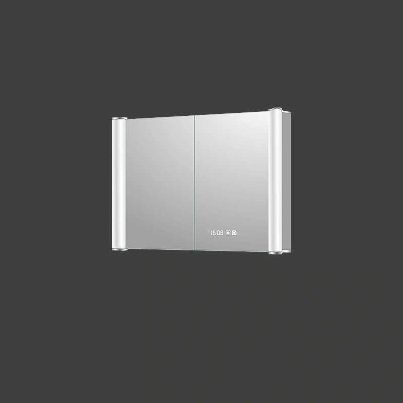 Mosmile Modern Framed LED Anti-fog Bathroom Mirror Cabinet