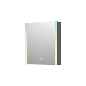 Mosmile Framed LED Dimming Bathroom Mirror Cabinet