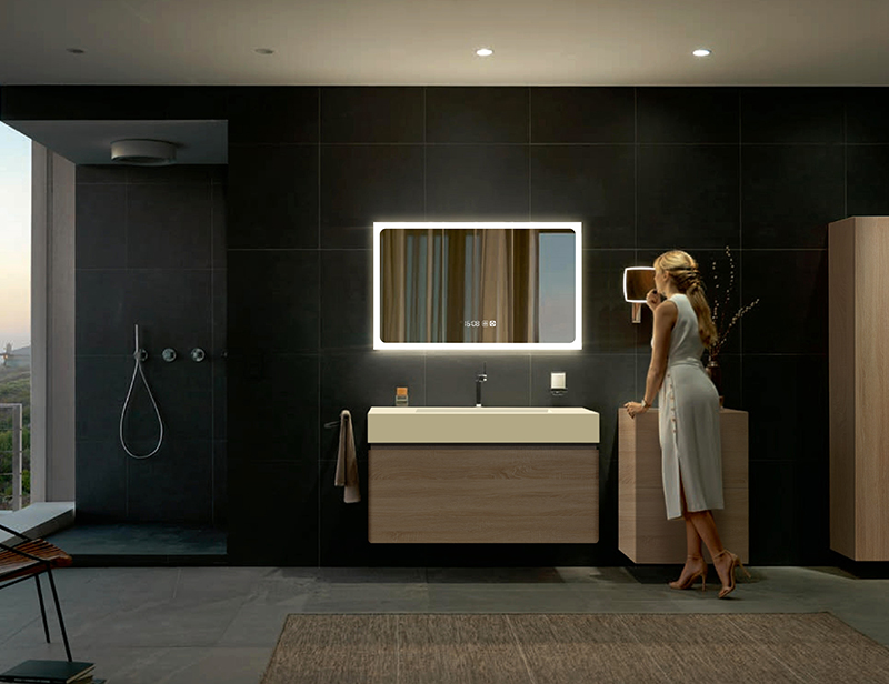 Mosmile Fog Resistant LED Illuminated Bathroom Mirror