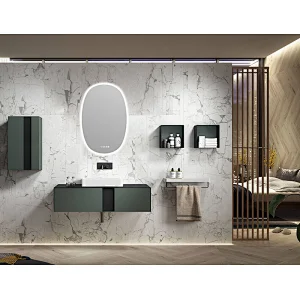 Mosmile Elegant Design Defogging Wall LED Bathroom Mirror