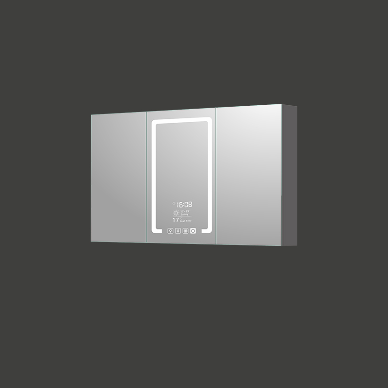Mosmile Wall Bluetooth Anti-fog LED Light Bathroom Mirror Cabinet