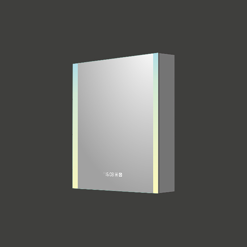 Mosmile Wall Lighting 1 Door LED Bathroom Mirror Cabinet