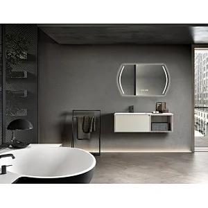 Mosmile Frameless LED Lights Bathroom Illuminated Mirror