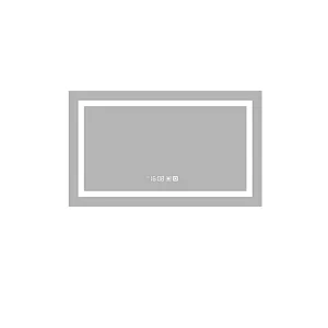 Mosmile Contemporary Rectangle Anti-fog Bathroom Backlit LED Mirror