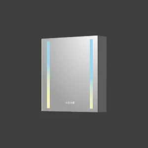 Mosmile Hotel Aluminium LED Bathroom Mirror Cabinet