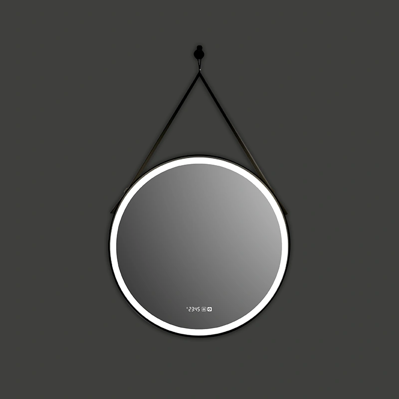 Mosmile Contemporary Anti-fog Round Framed LED Bathroom Mirror