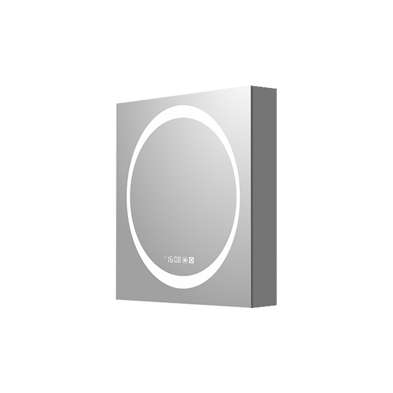 Mosmile Frameless LED Lights Bathroom Mirror Cabinet