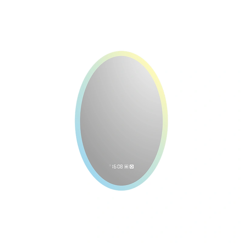 Mosmile LED Illuminated Light  Anti-fog Oval Bathroom Mirror