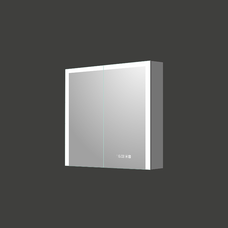 Mosmile Cheap Wall Hanging LED Rectangle Bathroom Mirror Cabinet