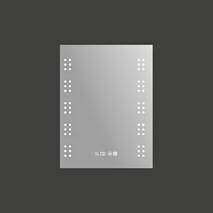 Mosmile Modern Wall Hanging Touch LED Anti-fog Bathroom Mirror