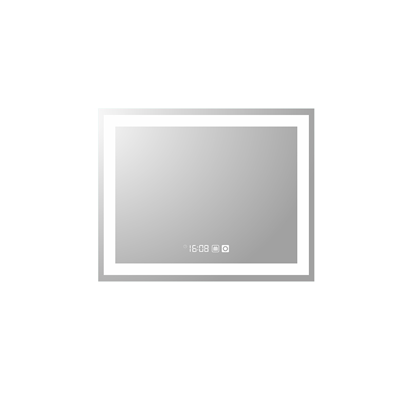 Mosmile Hotel Rectangle Defogging Wall LED Backlit Bathroom Mirror