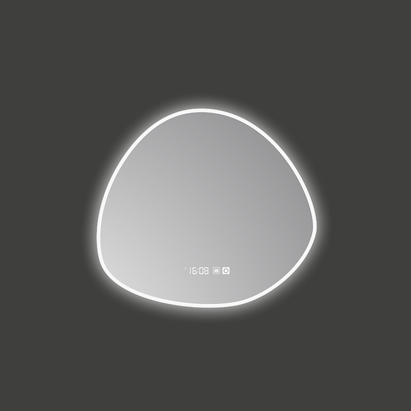 Mosmile Defogging Wall Hotel LED Lights Frameless Bathroom Mirror