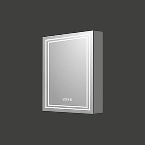 Mosmile Cheap LED Frameless Bathroom Mirror Cabinet