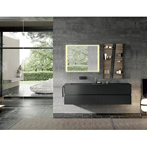 Mosmile Hotel Wall Touch Screen LED Lights Anti-fog Bathroom Mirror