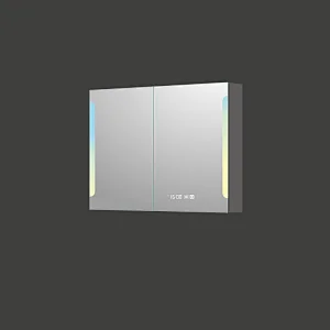 Mosmile Elegant Wall Framless LED Bathroom Mirror Cabinet