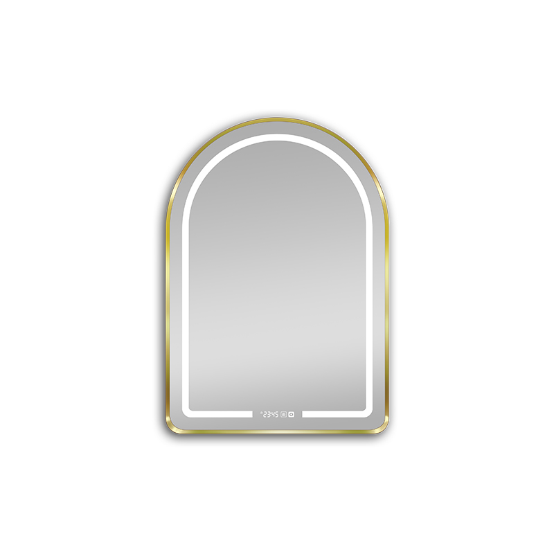 Mosmile LED Light Anti-fog Live Room Framed Bathroom Mirror