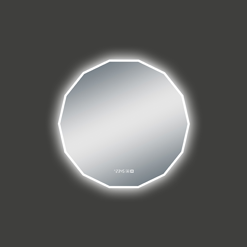 Mosmile Home Anti-fog LED Lighted Bathroom Illuminated  Mirror