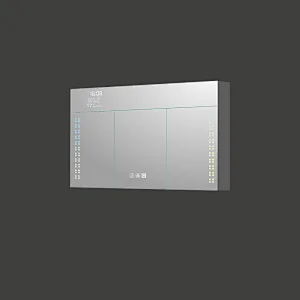 Mosmile Wall Weather Dimming LED Bathroom Mirror Cabinet