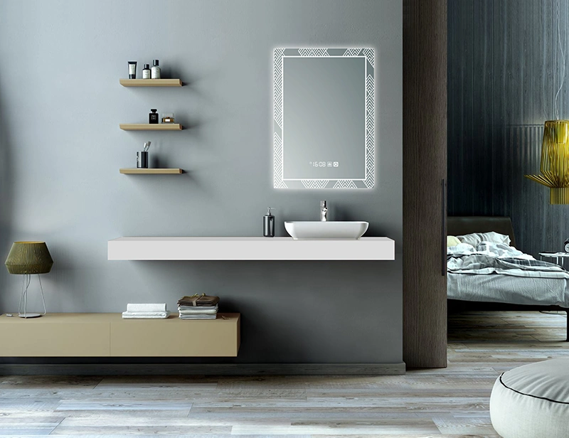 Mosmile Customized Wall LED Anti-fog Bathroom Mirror