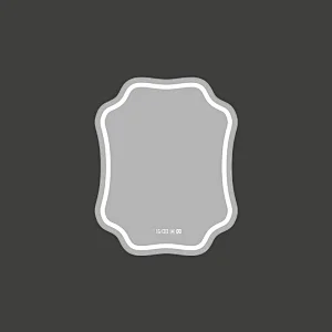 Mosmile Defogging Wall Home LED Lighted Frameless Bathroom Mirror