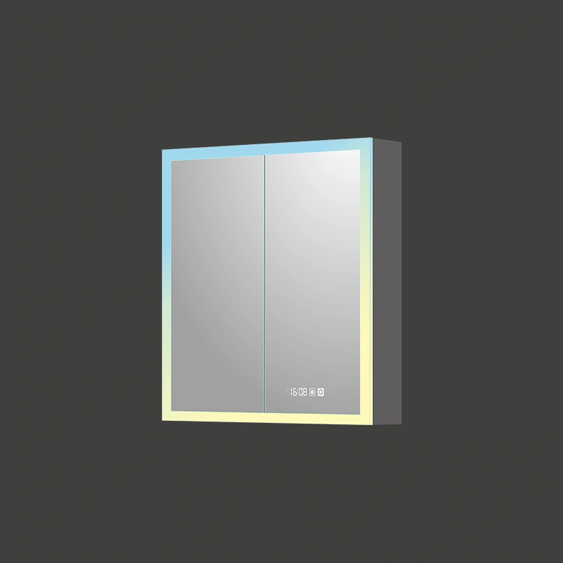 Mosmile Wall Mounted Dimming LED Bathroom Mirror Cabinet