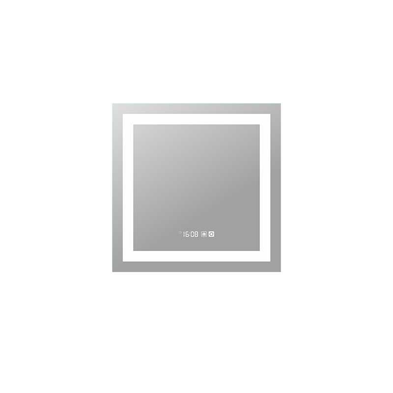 Mosmile Customized Wall Anti-fog Square LED Backlit Bathroom Mirror