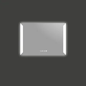 Mosmile Modern LED Illuminated Rectangle Anti-fog Bathroom Mirror