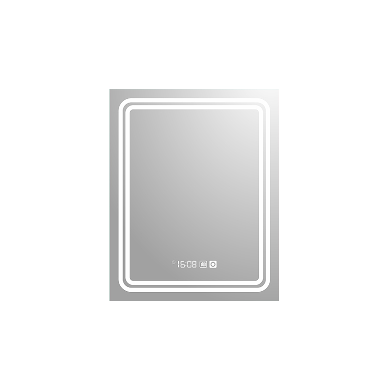 Mosmile Wall Hotel Defogging Rectangle LED Bathroom Mirror