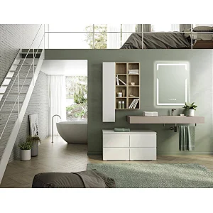 Mosmile Frameless Fog Resistant Bathroom Illuminated Mirror