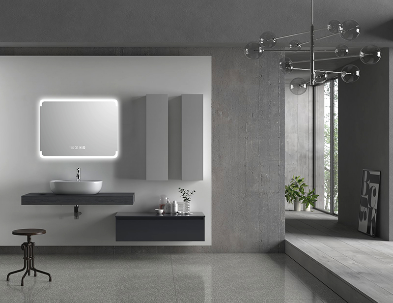 Mosmile Rectangle LED Backlit Illuminated  Anti-fog Bathroom Mirror
